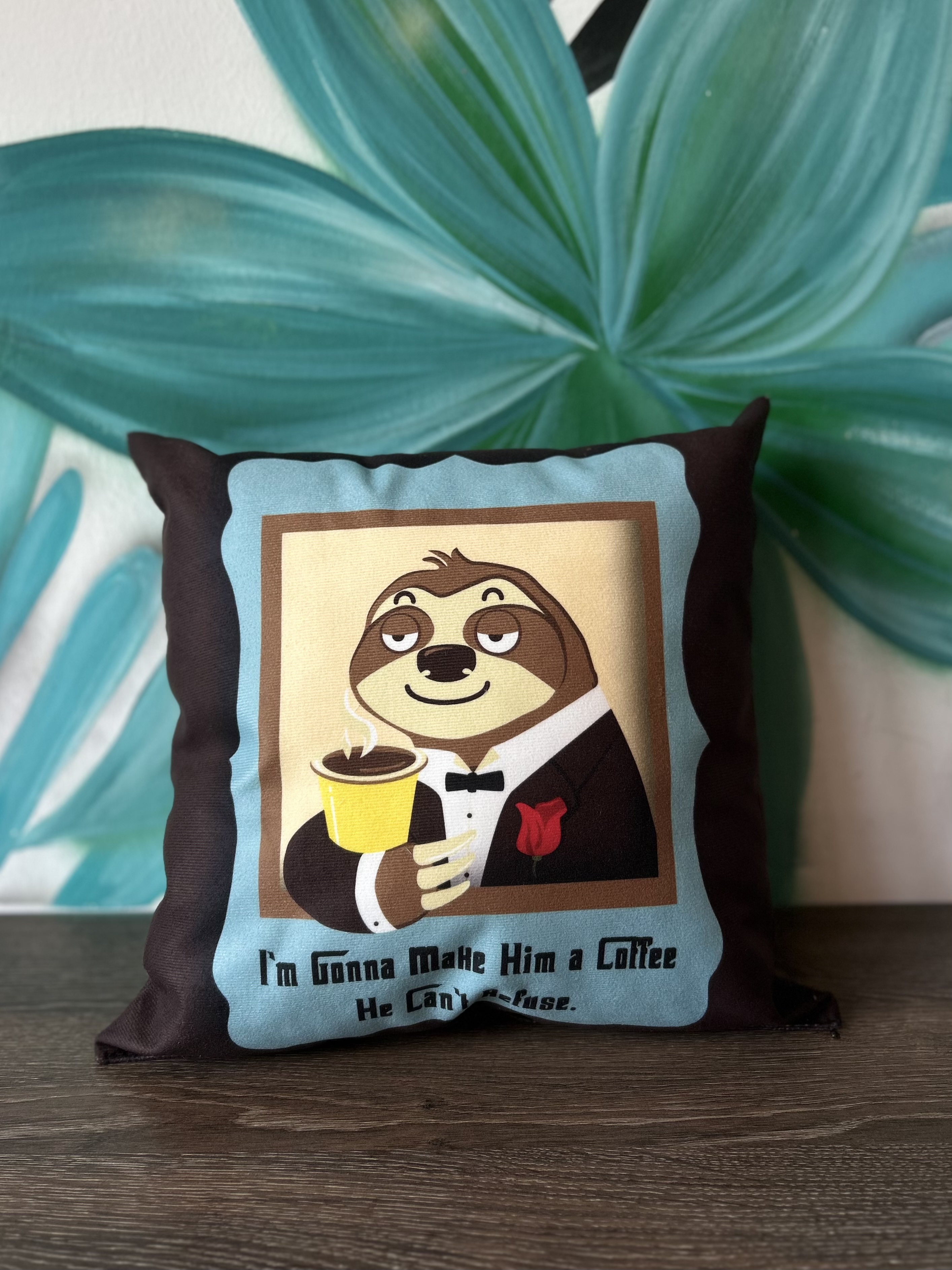 Dekorativni jastuk sa Popy Coffee Family motivom