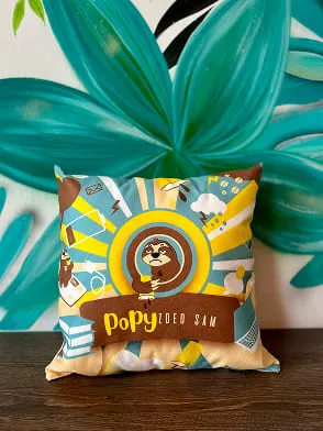 Dekorativni jastuk sa Popy Coffee Family motivom