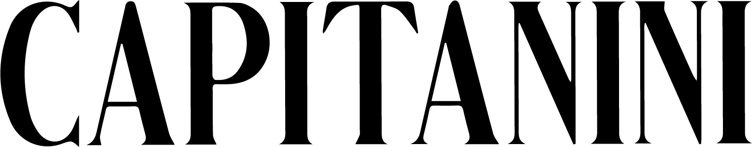 Bold black and white text spelling out the word "CAPTAIN"