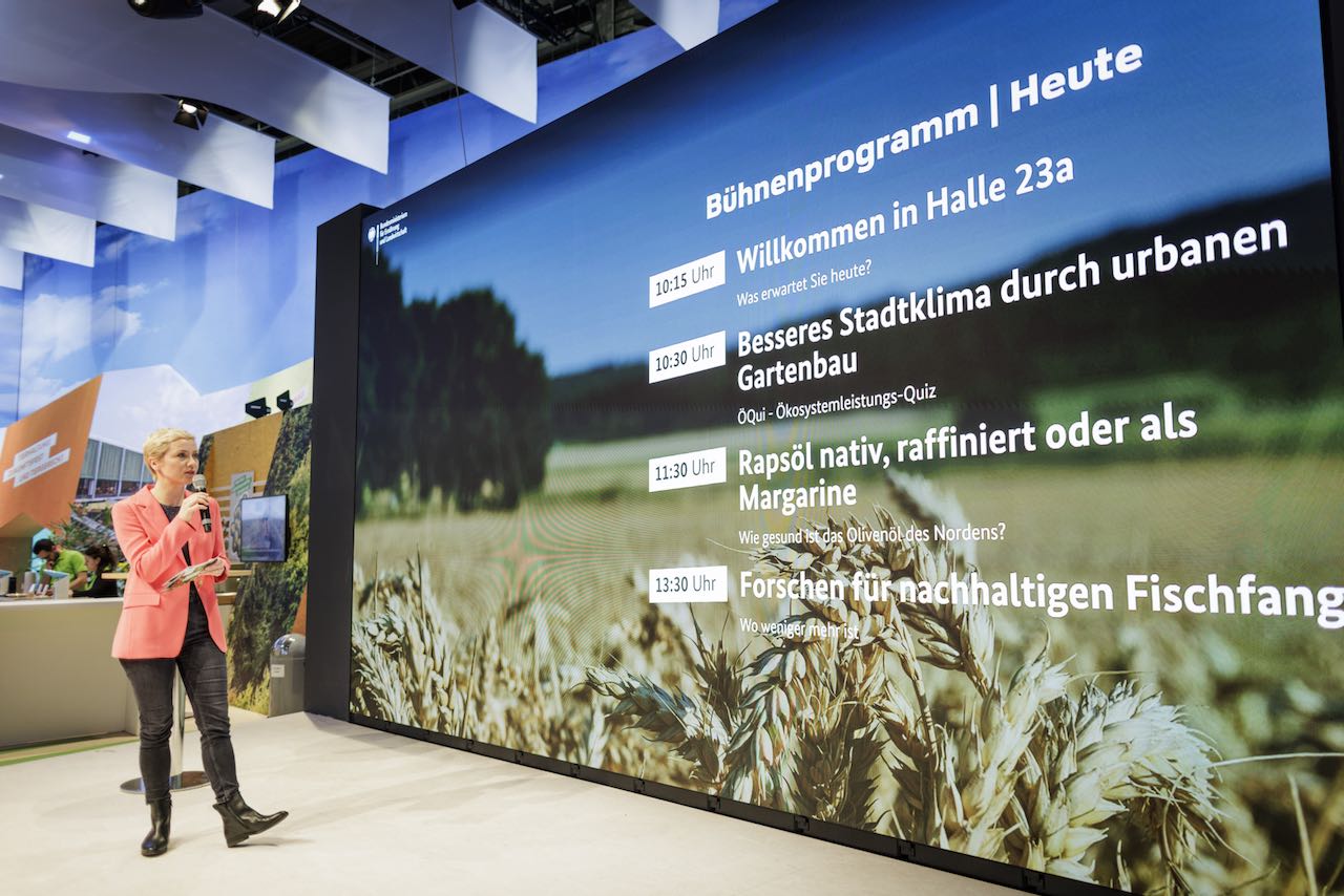 Bühnenprogramm & Event Design für Grüne Woche 2024 - Impression 11