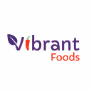 Vibrant Foods company logo with colorful stylized text and a leaf design.