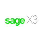 Sage X3 company logo.