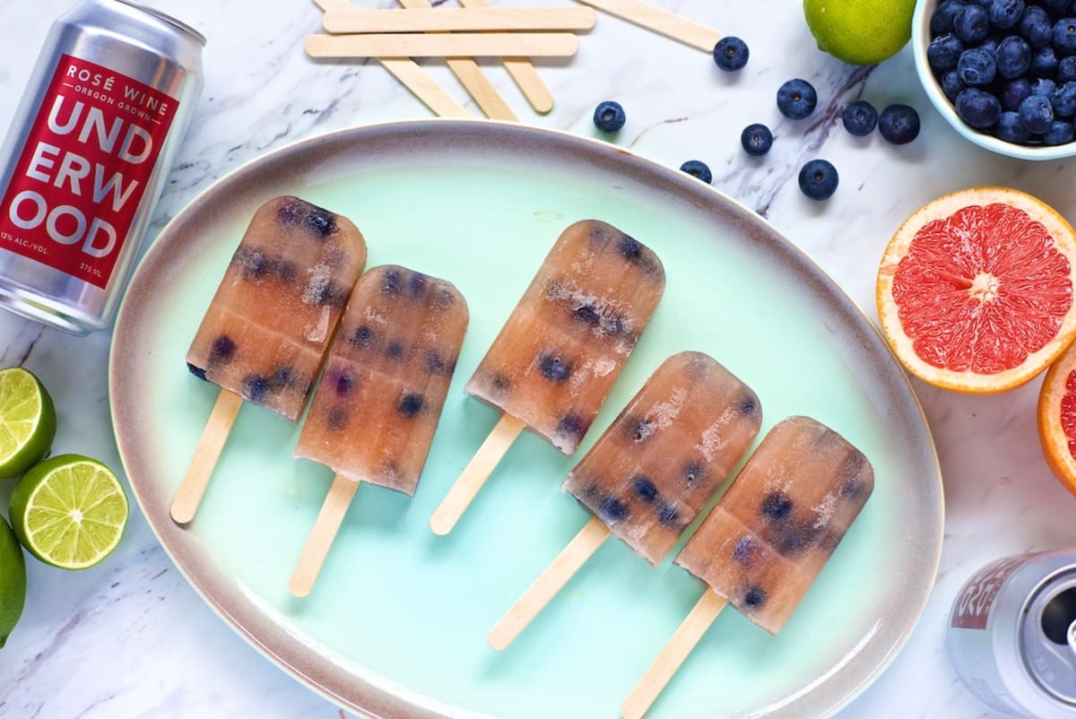 Underwood Rosé Popsicles