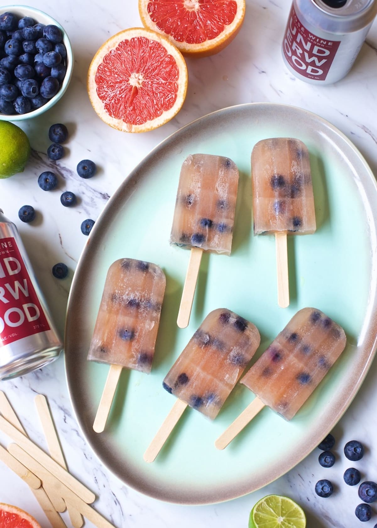 Underwood Rosé Popsicles
