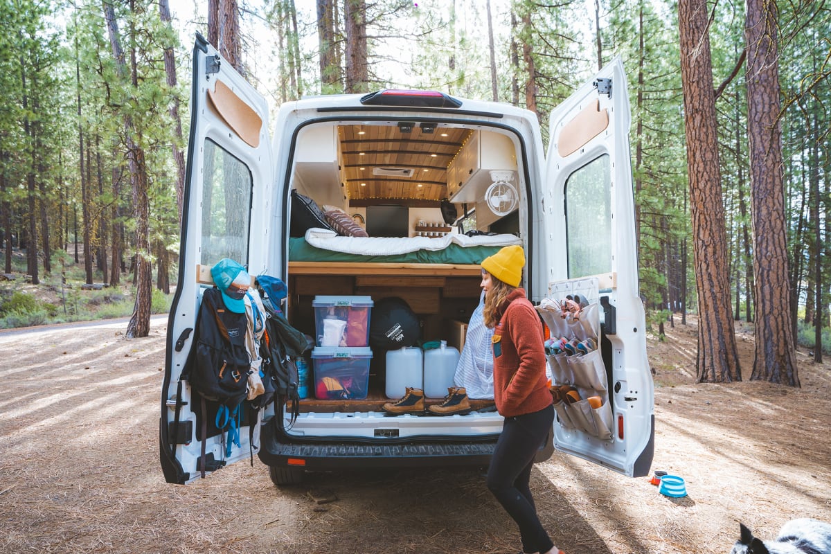 Brooke Weeber Van Build