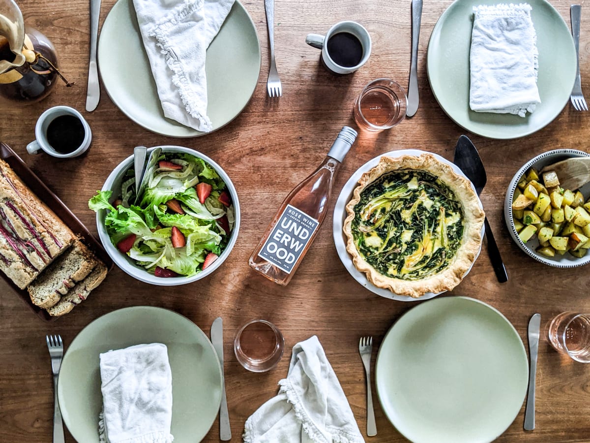 Spring Brunch with Rosé
