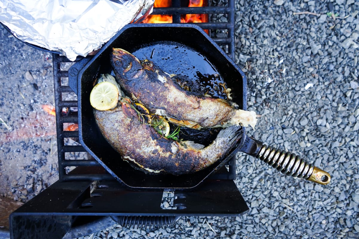 Pan Roasted Trout