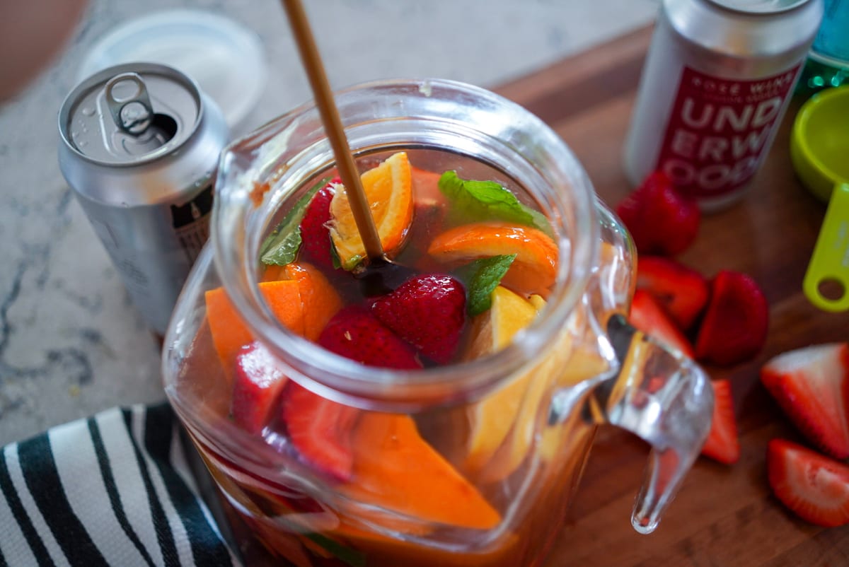 Summer Rose Sangria