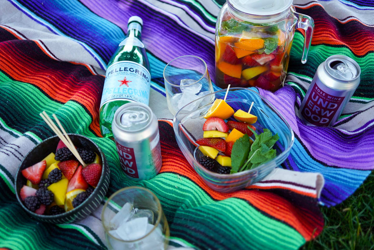 Summer Rose Sangria