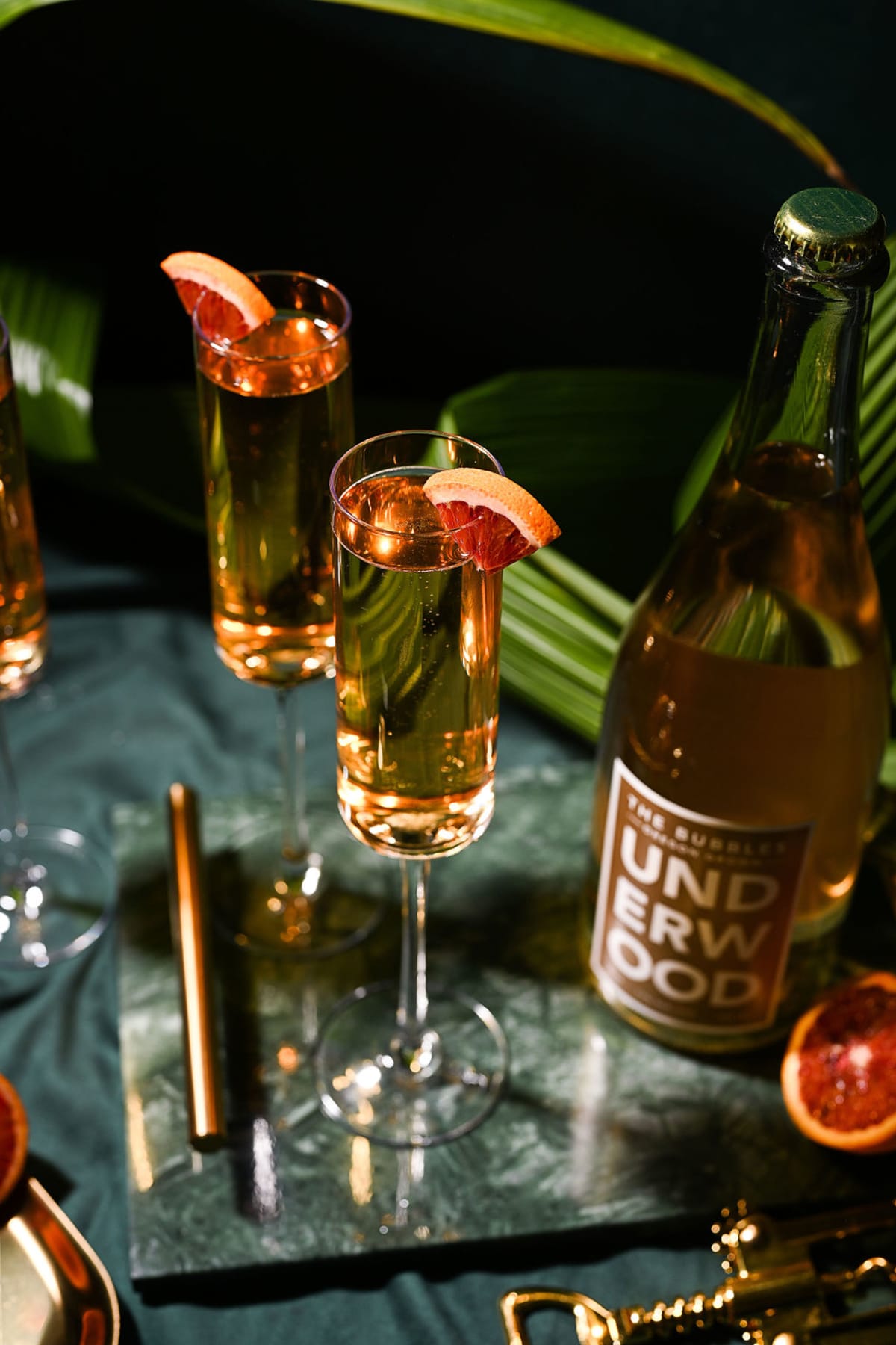 BLOOD ORANGE AMARETTO SPARKLER - Underwood The Bubbles