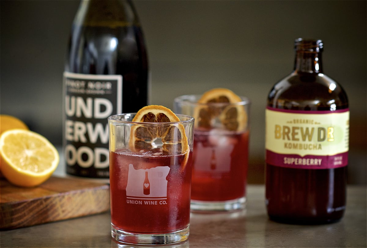 wine cocktail