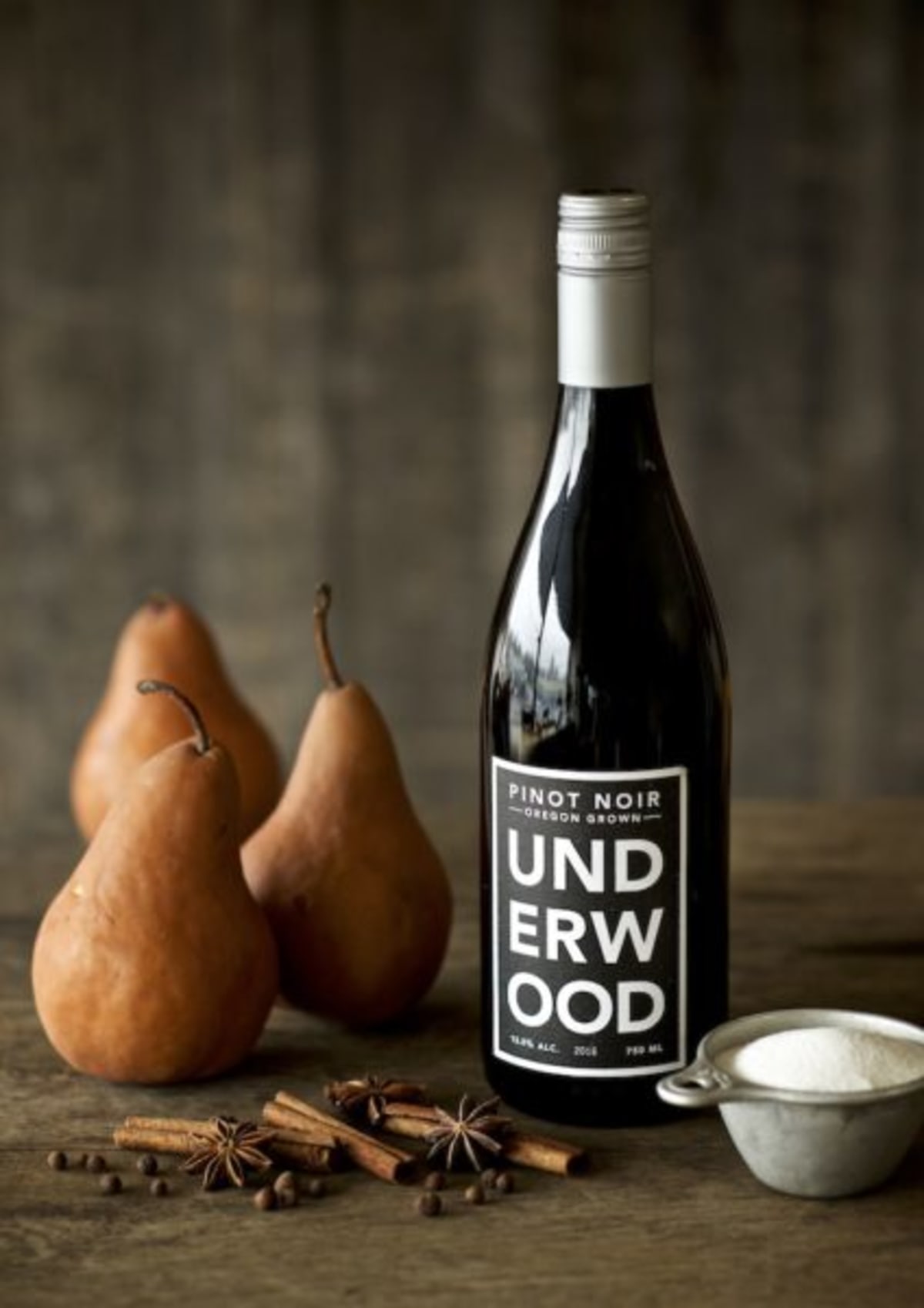 PINOT POACHED PEARS