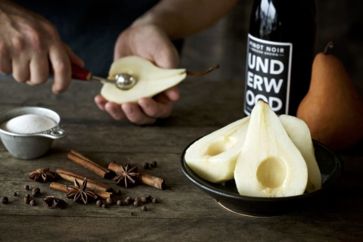 cut in half and hollow out seeds