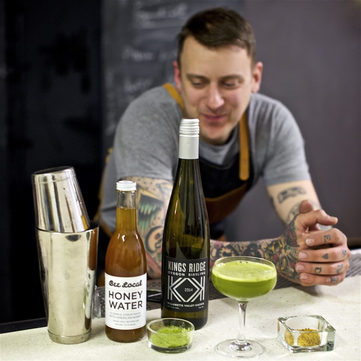 Union Wine Co Green Cocktail