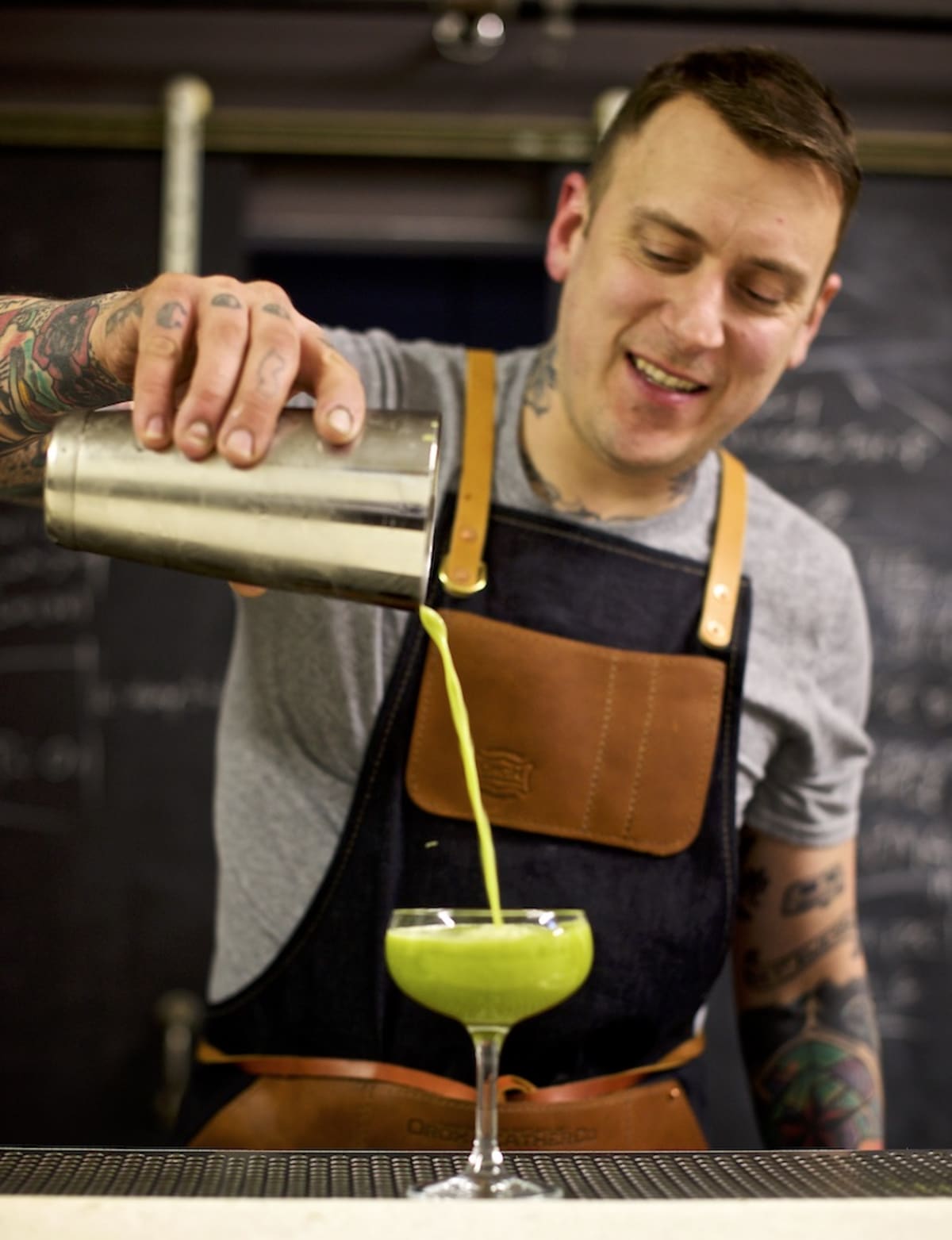 Union Wine Co Green Cocktail