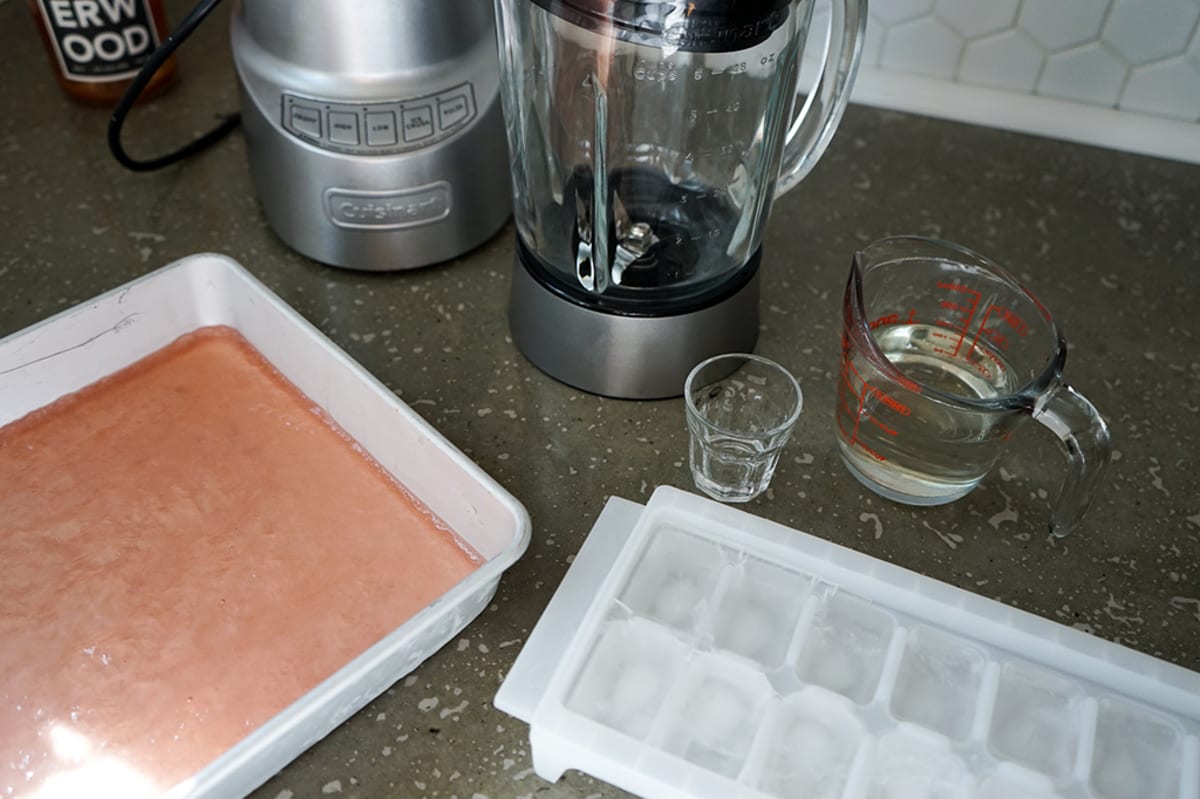 Underwood rosé frosé