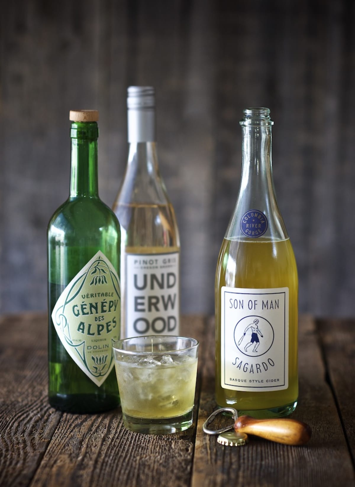 Underwood Pinot Gris Apple Cider Cocktail