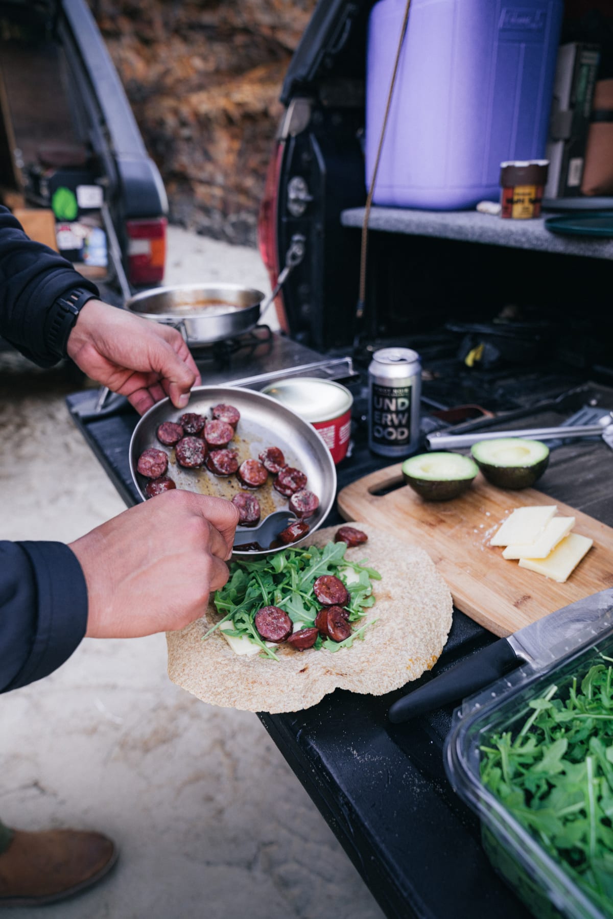Union Wine Co Underwood Surf Tacos