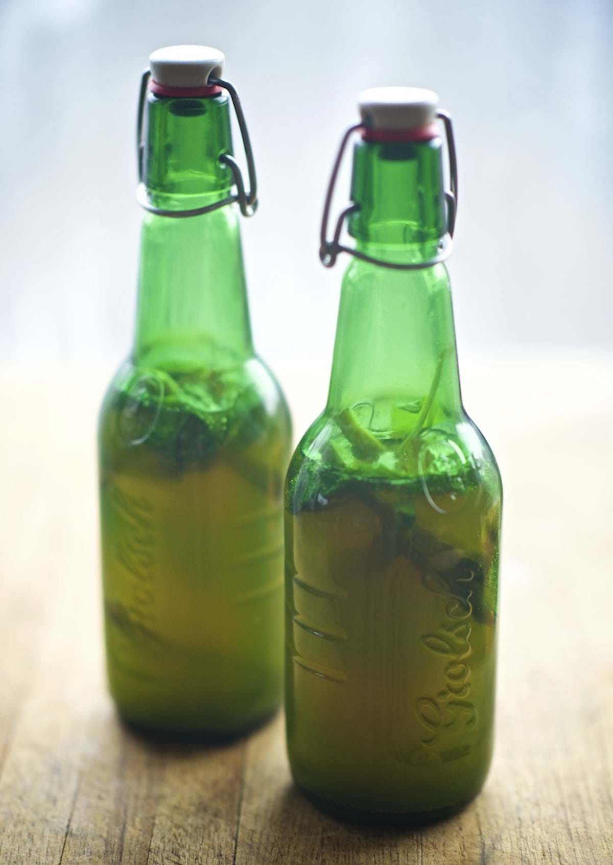 Homemade kombucha 