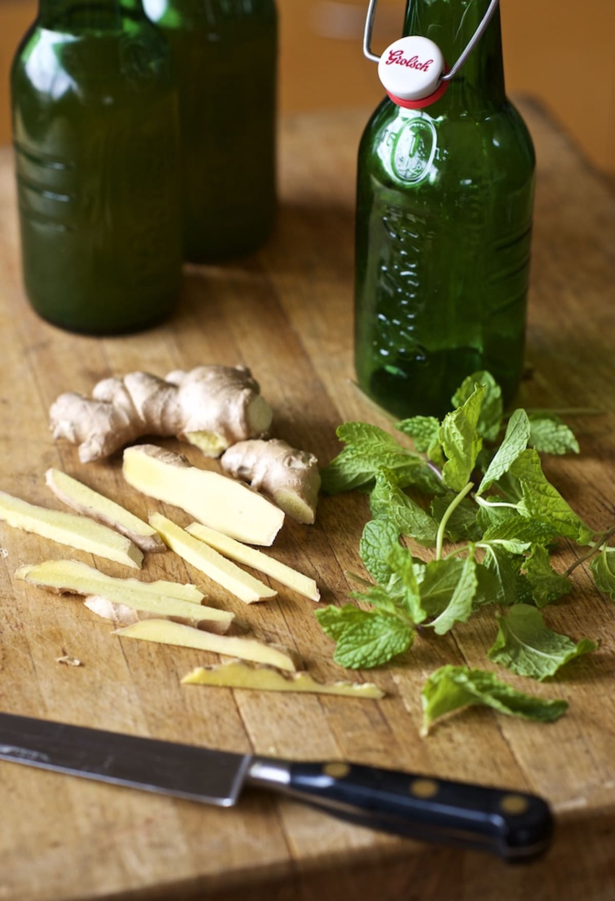 Homemade kombucha 