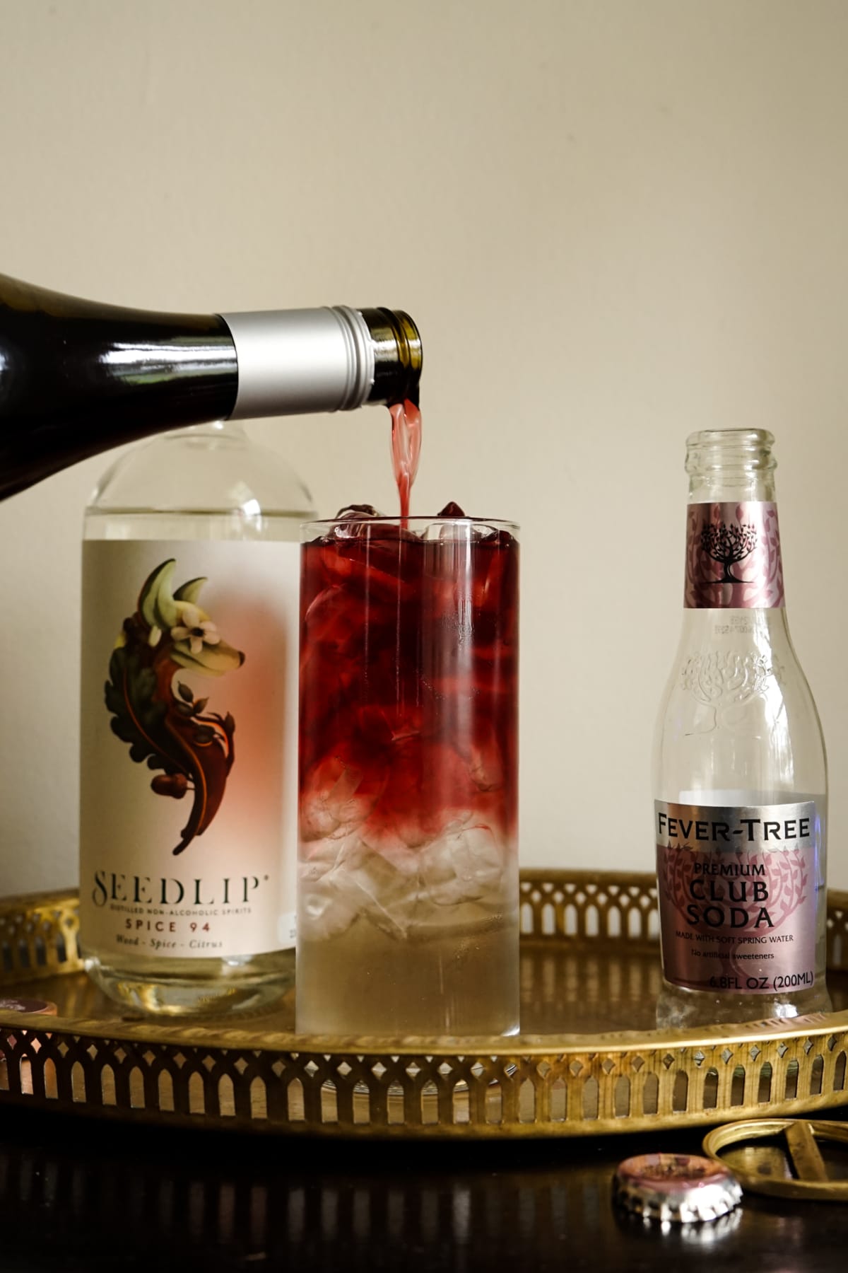 Underwood Pinot Noir Seedlip Cocktail