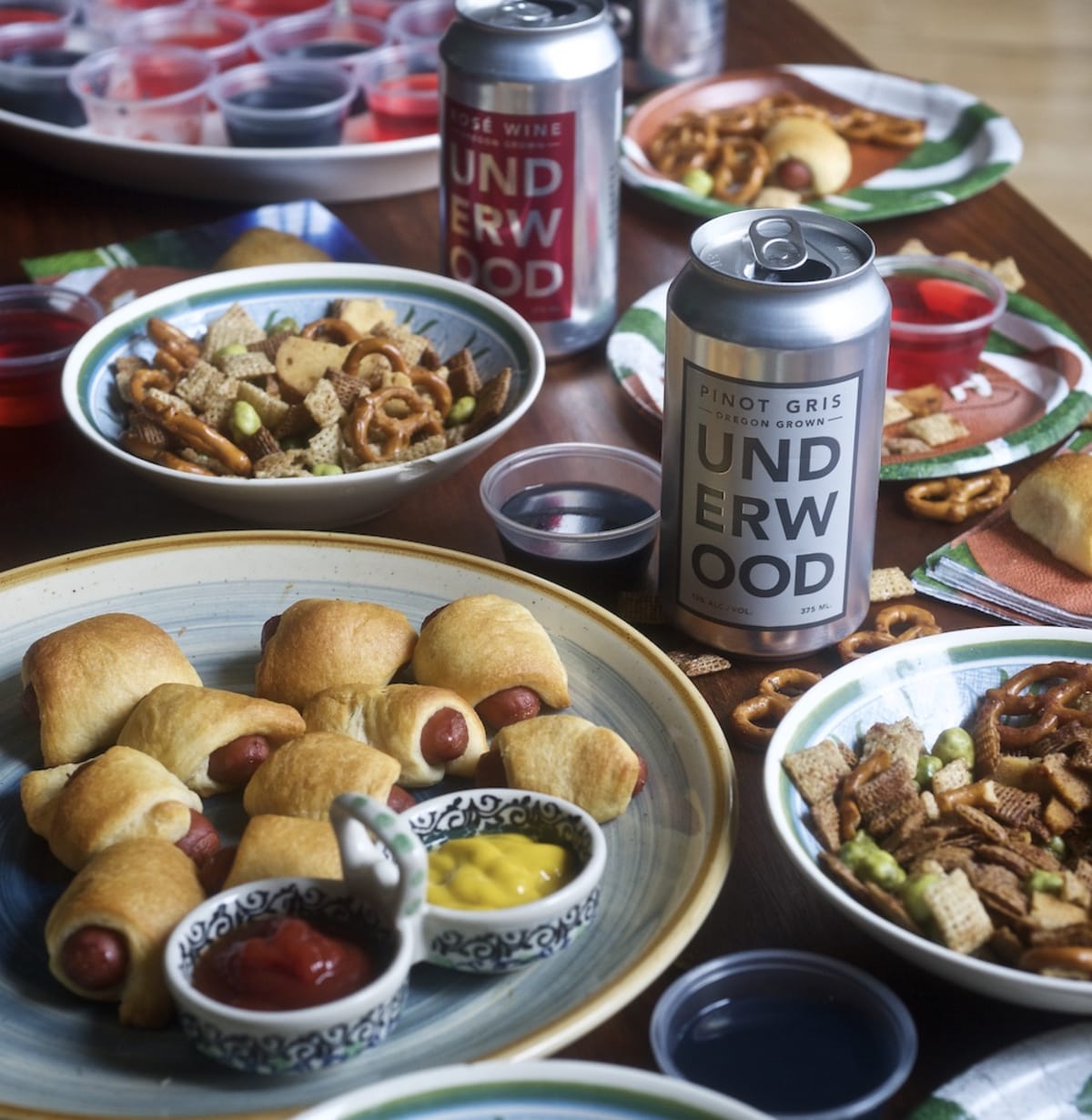 Underwood Wine Super Bowl Snacks