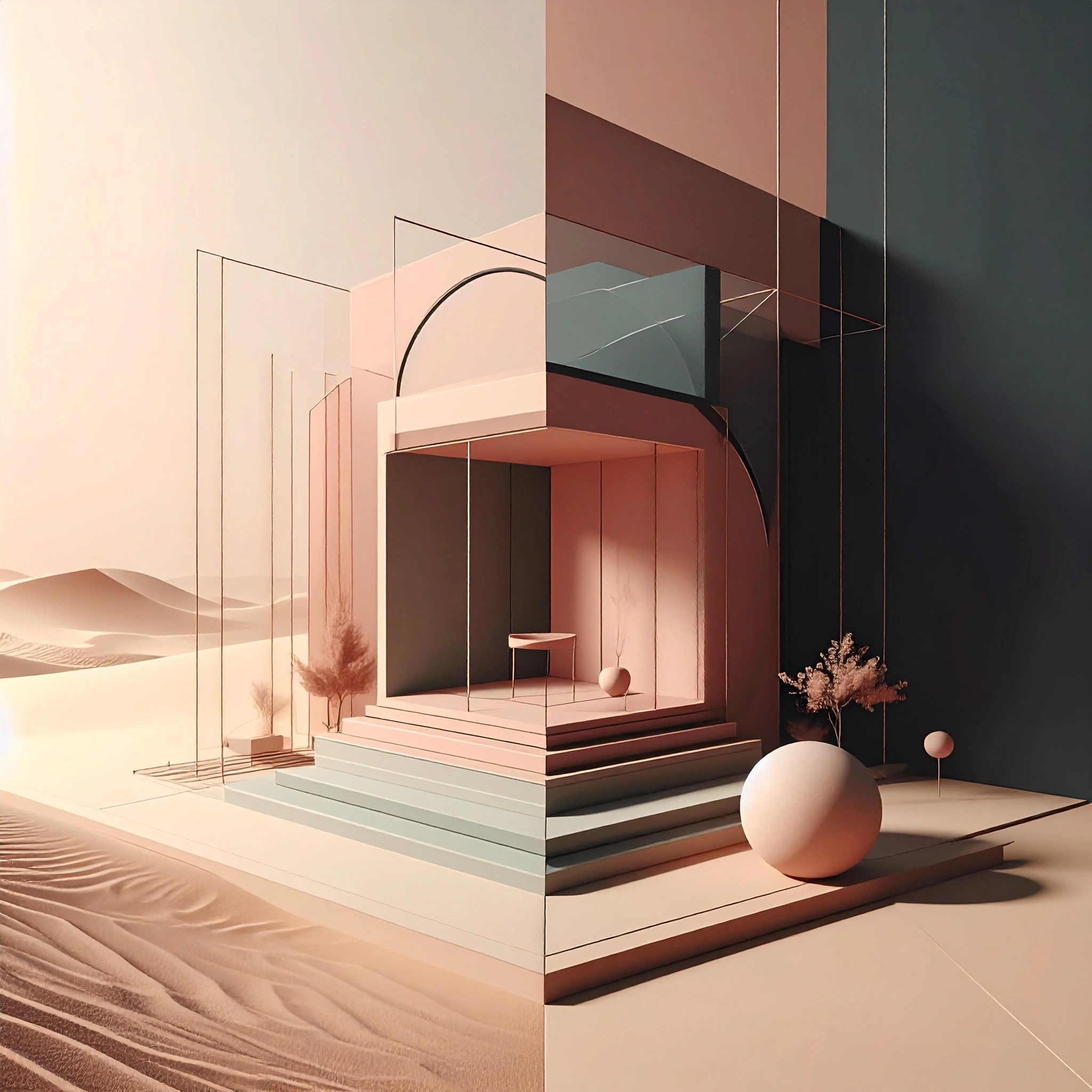 image of archival architectural blueprints