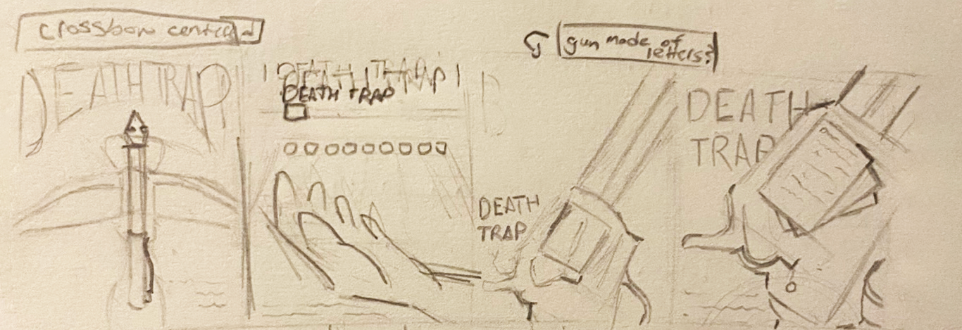 Various sketches of poster ideas 2