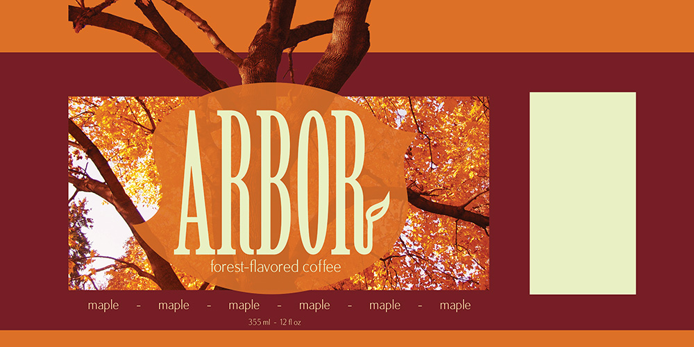Arbor Brew Rough Label Flat Maple Flavor