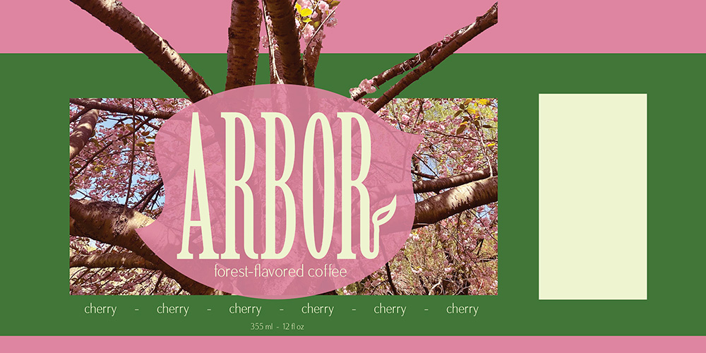 Arbor Brew Rough Label Flat Cherry Flavor