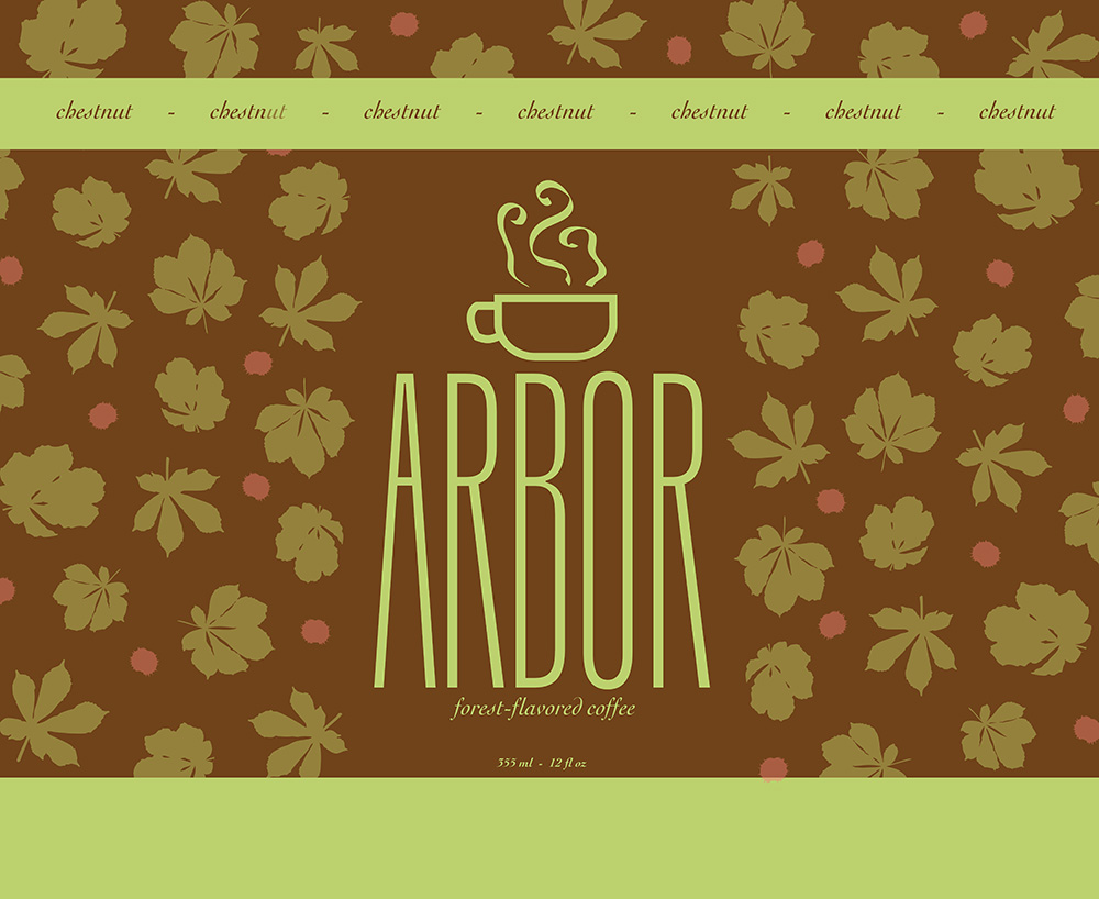 Arbor Label Second Rough Chestnut Flavor