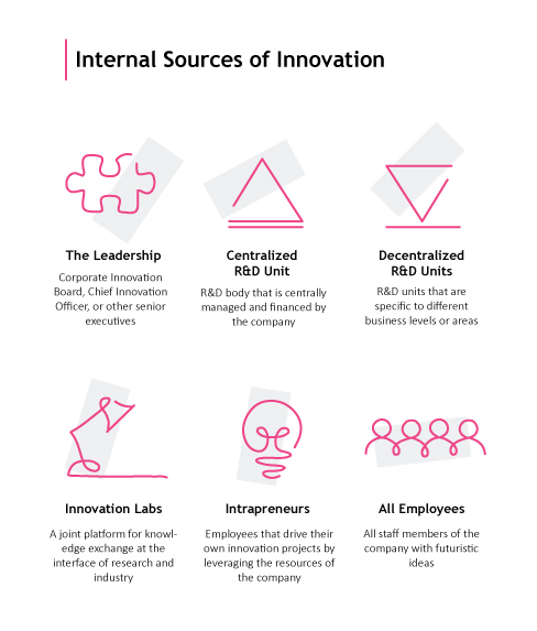 how firms internally develop innovation