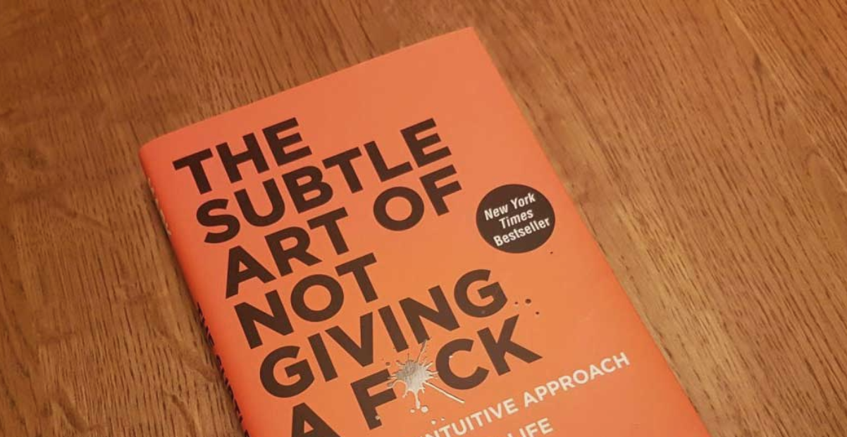 the subtle art of not giving a fuck