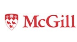 McGill University logo with red text and shield emblem.