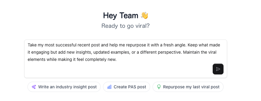 Writing a post on SayWhat