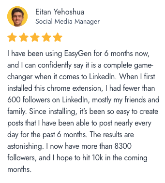 EasyGen user review