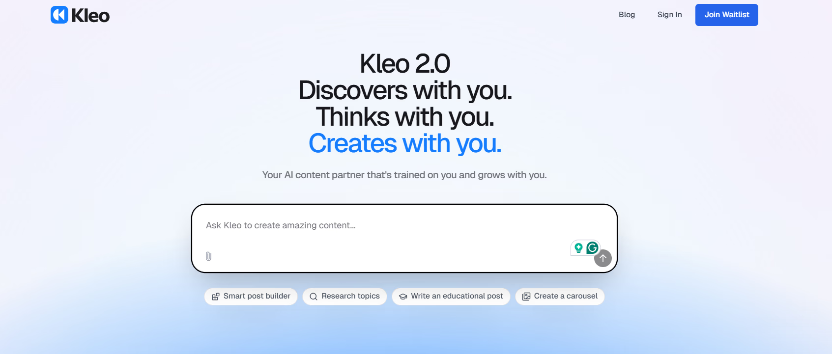 Kleo Homepage