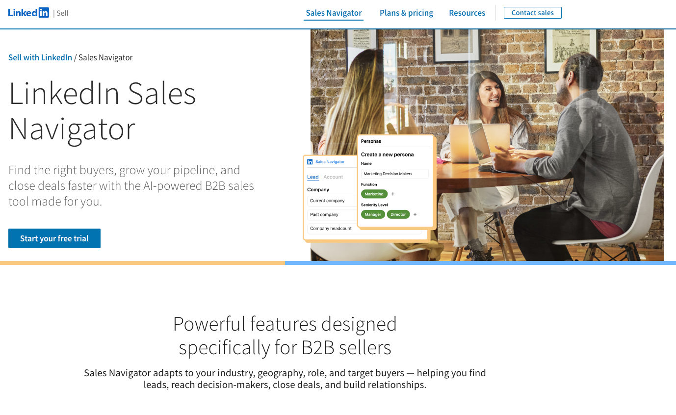 LinkedIn Sales Navigator