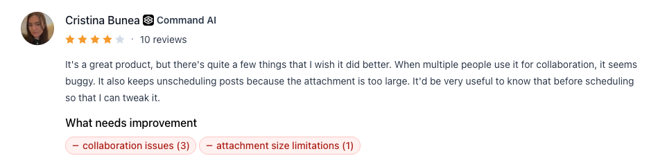 Typefully review fron Product Hunt