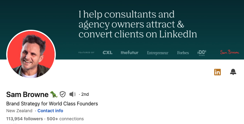 Sam Browne LinkedIn