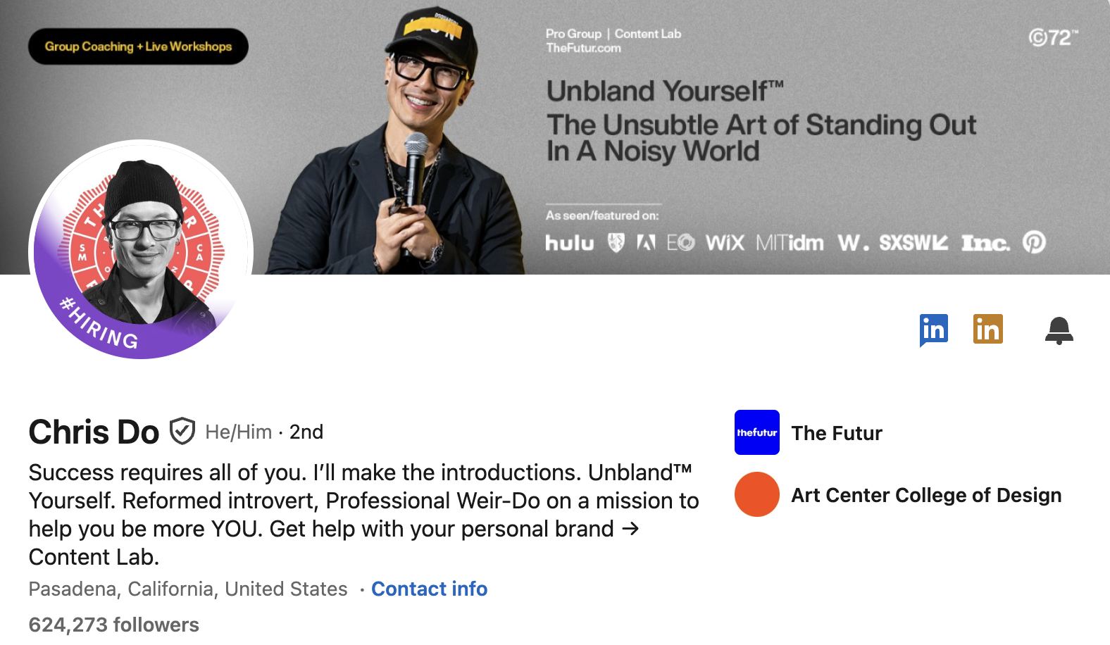 Chris Do LinkedIn