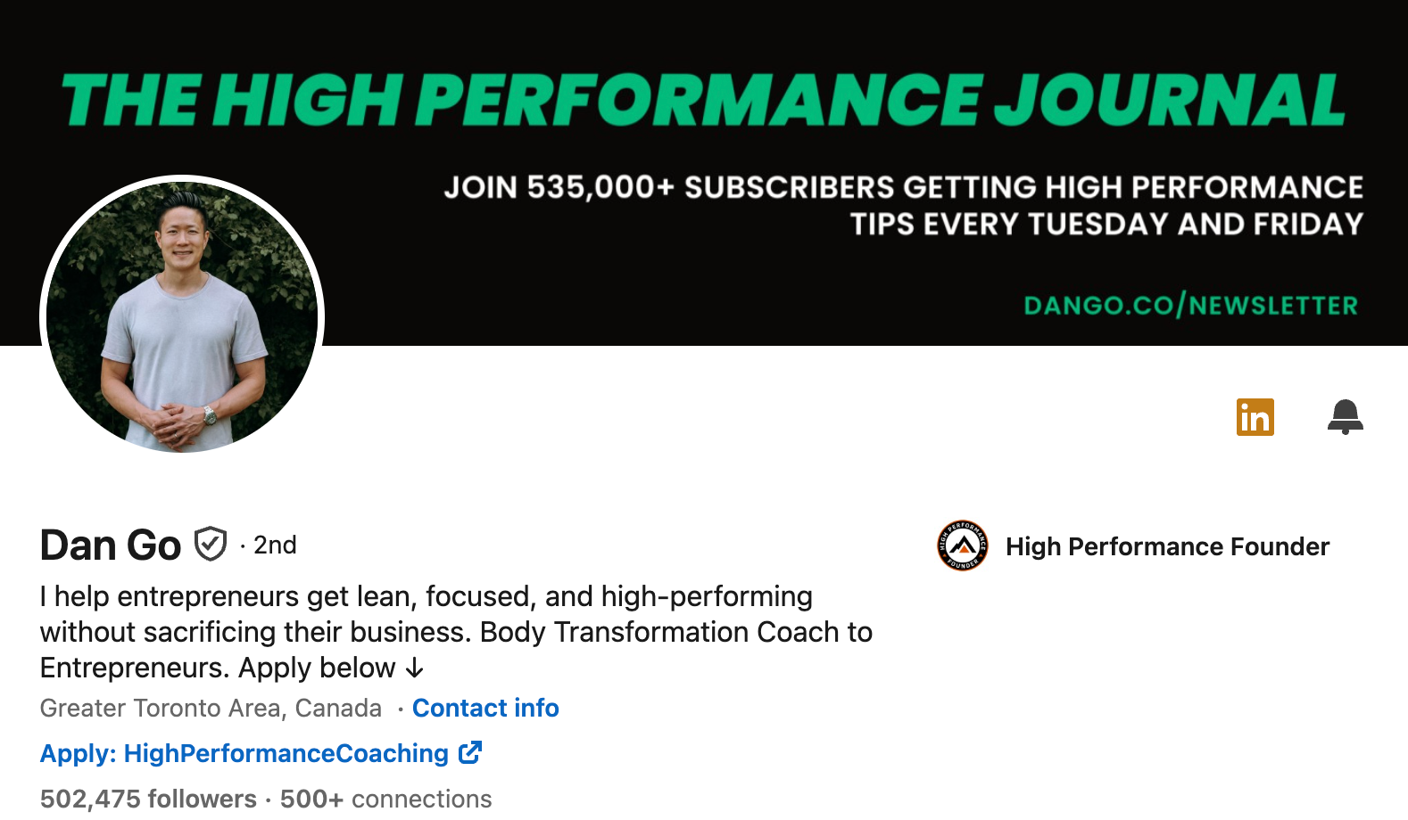 Dan Go LinkedIn