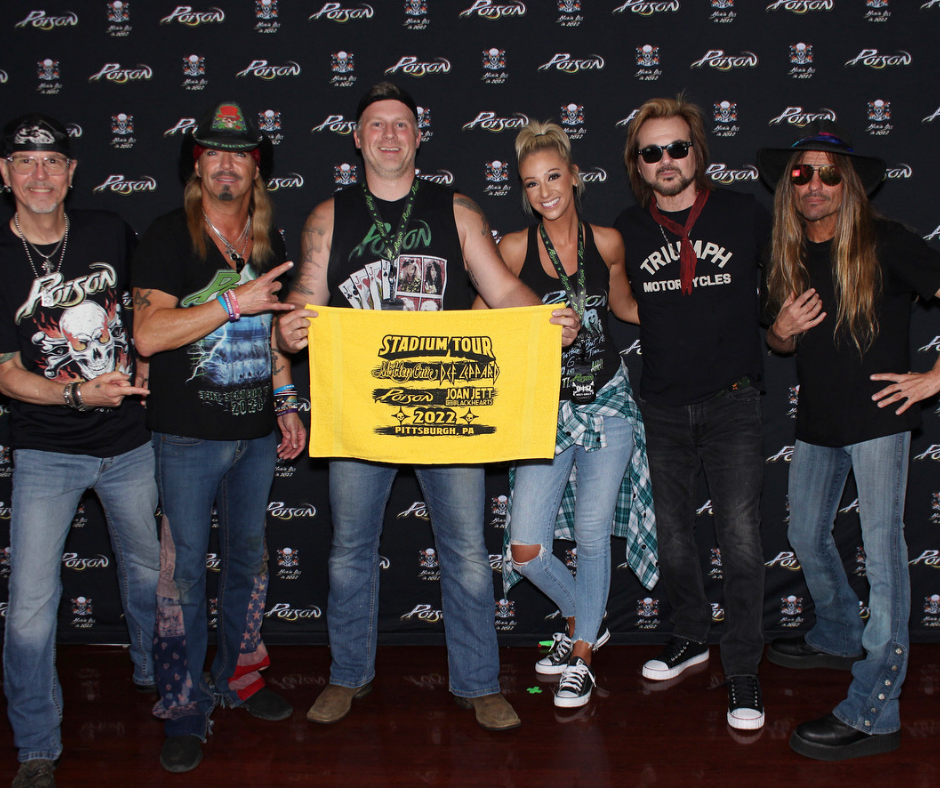 Jake and his wife with Poison