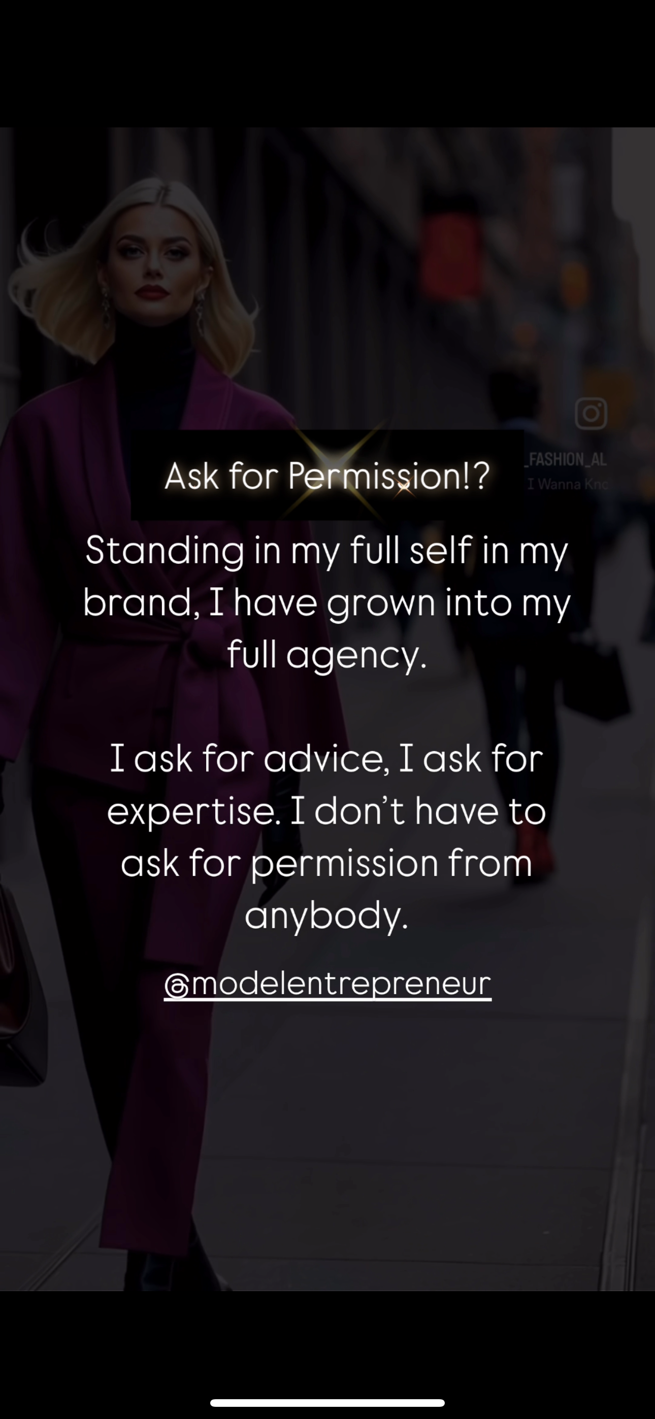 Model Entrepreneur