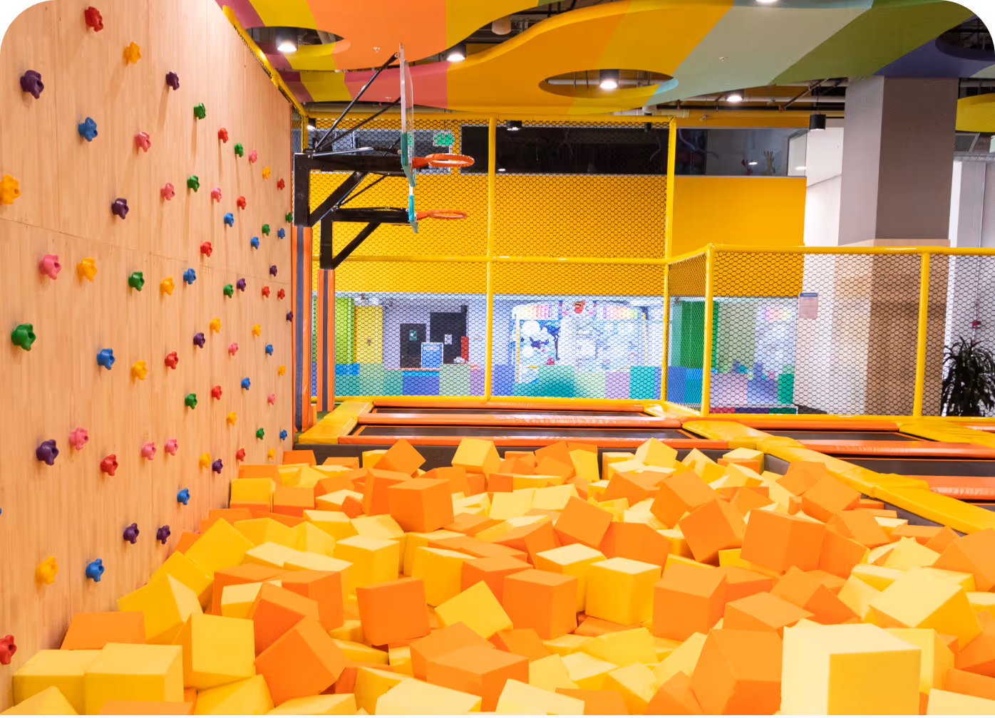 Foam pit