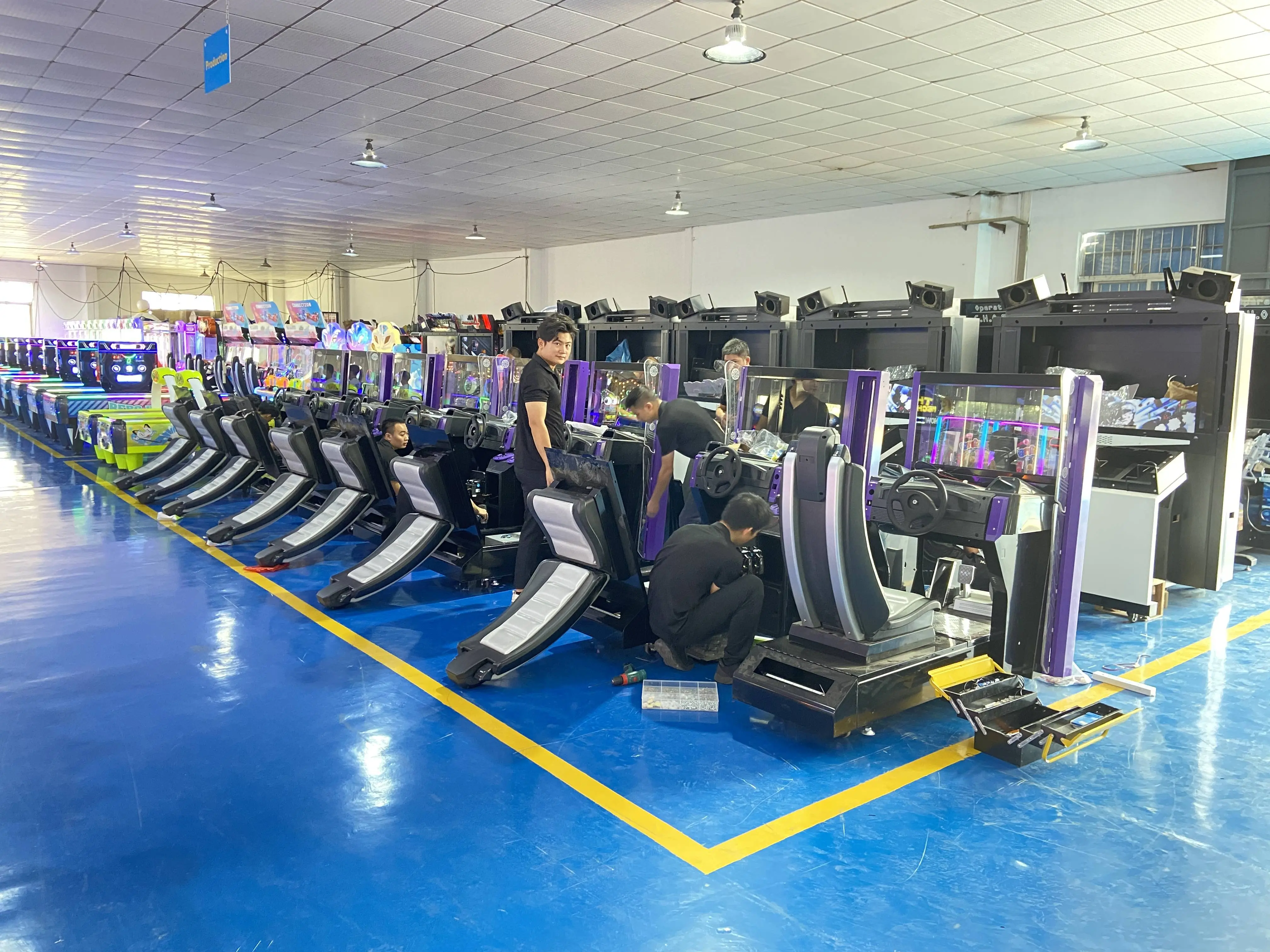Arcade games room