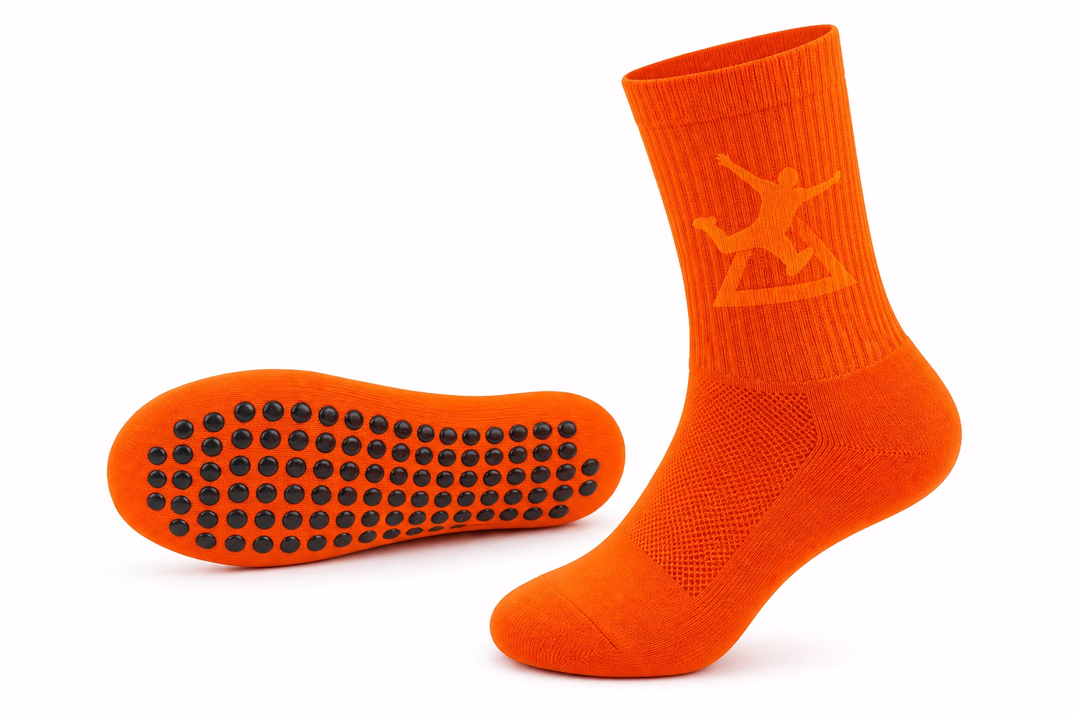 Custom branded grip socks