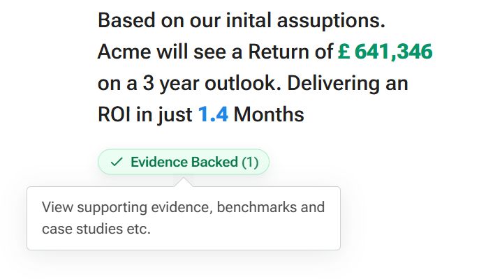 Ekpgrastic ROI Evidence outputs