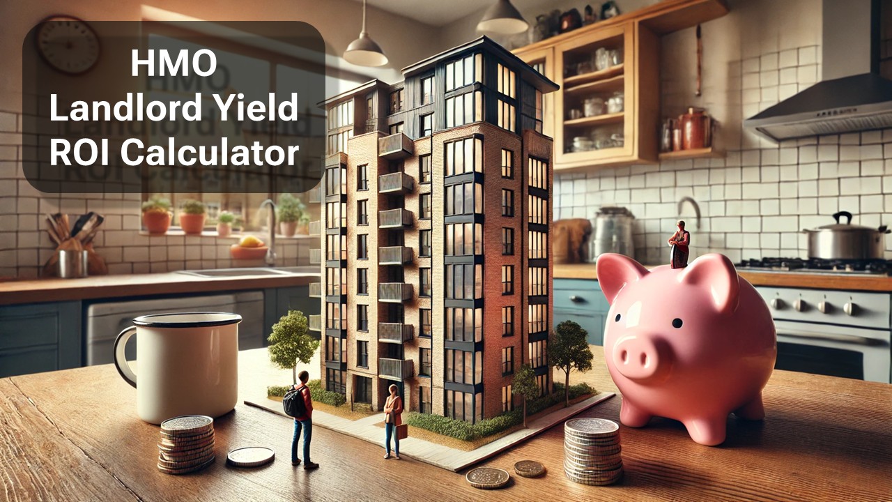 UK HMO Landlord Yield ROI Calculator with Stamp Duty Banding