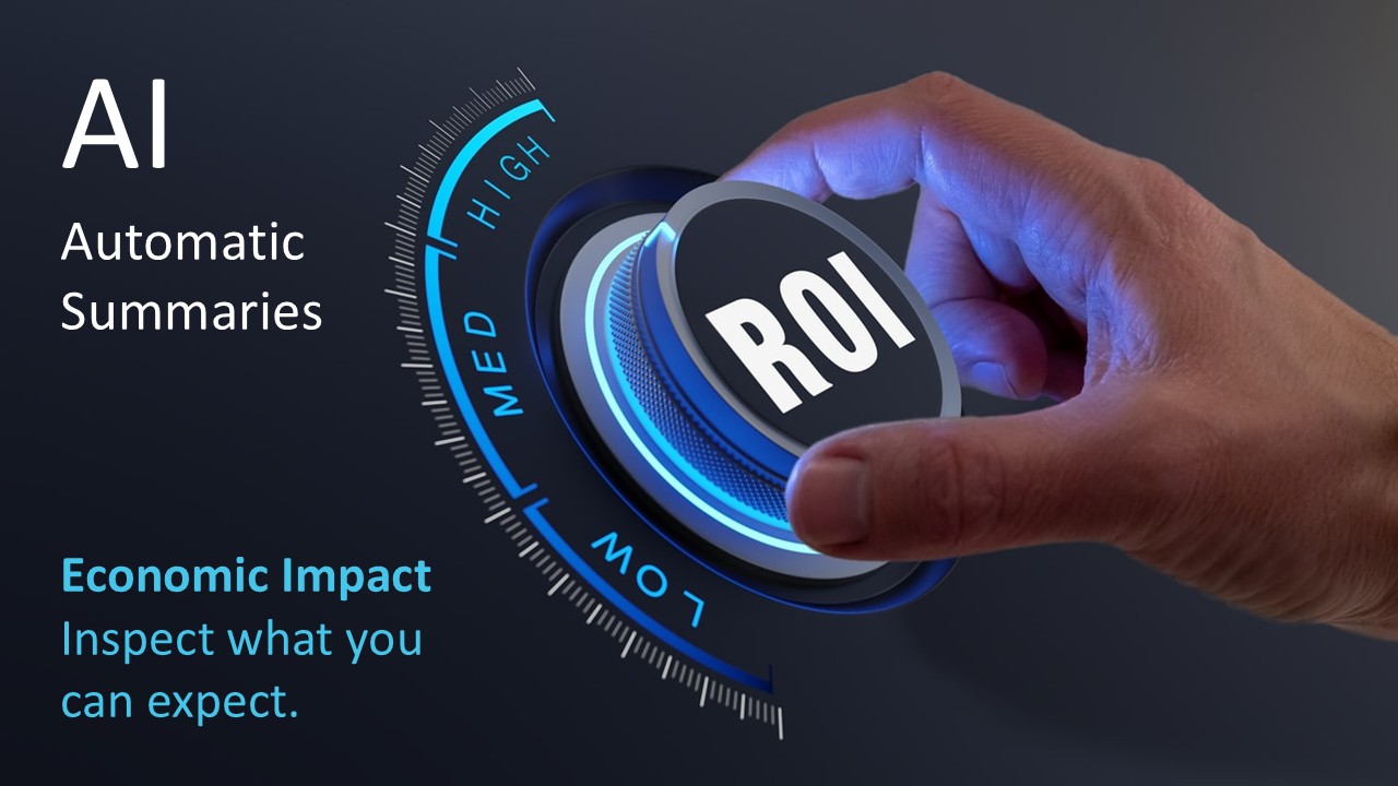 CC ACW Automatic Summaries with AI Economic Impact Calculator